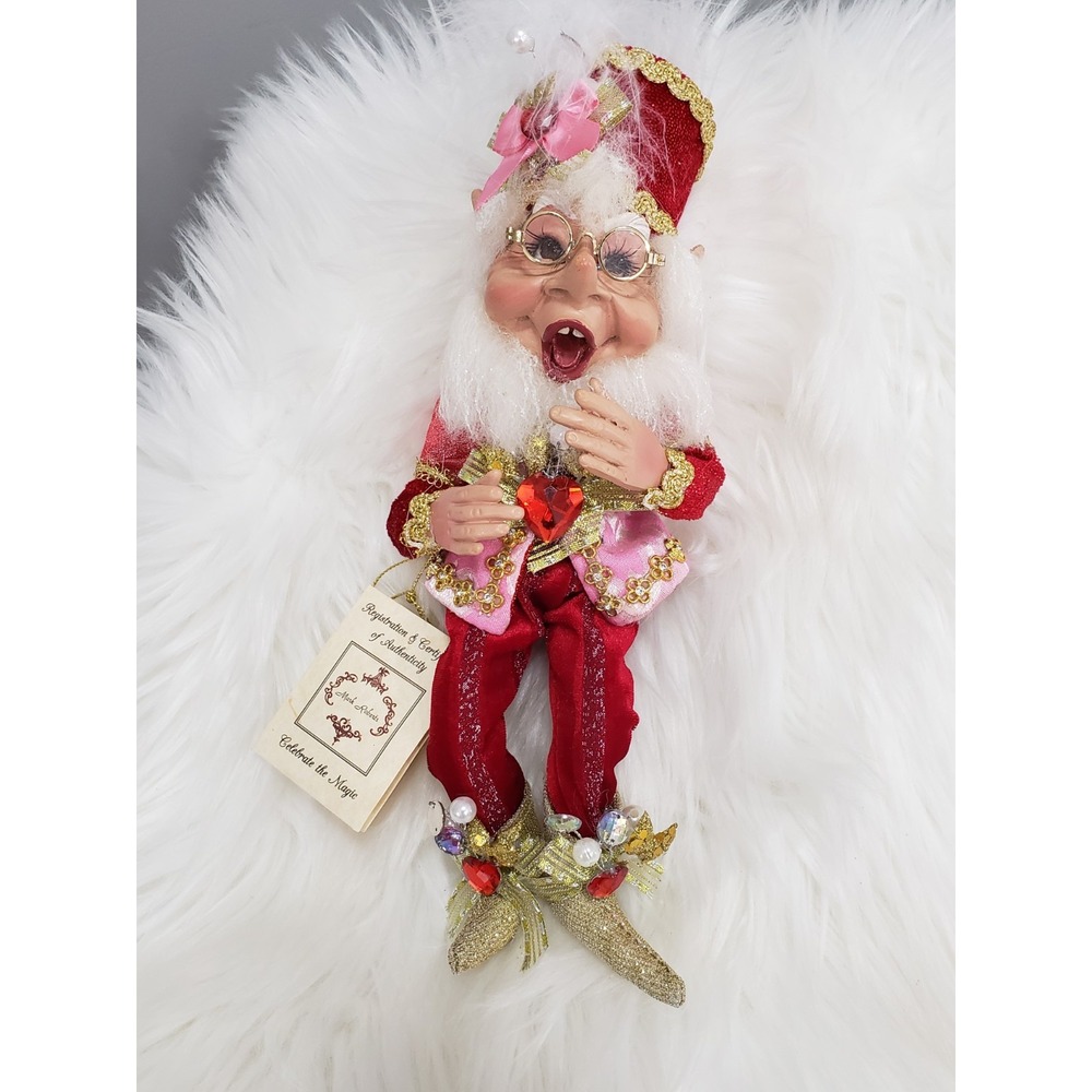 Mark Roberts Love Letter Elf Figurine, 11" Limited Edition Valentine's
